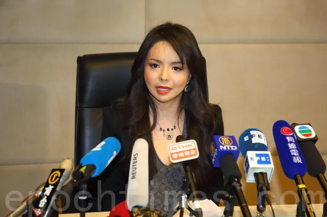 Анастасия Лин говори на срещата на върха в Женева през 2016 г.