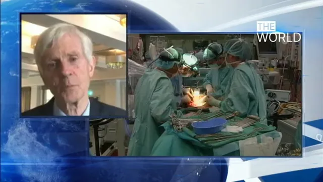 Дейвид Килгор дава репортаж на ABC.