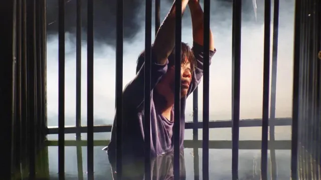 Възстановка на метода на мъчение „водна тъмница.